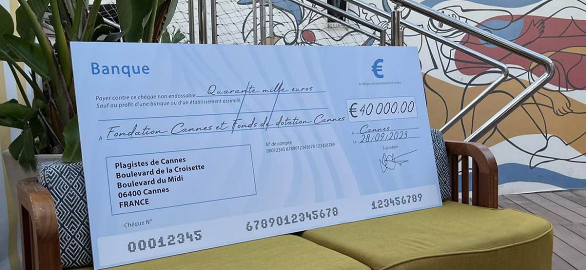 Les plagistes de Cannes à l'honneur !